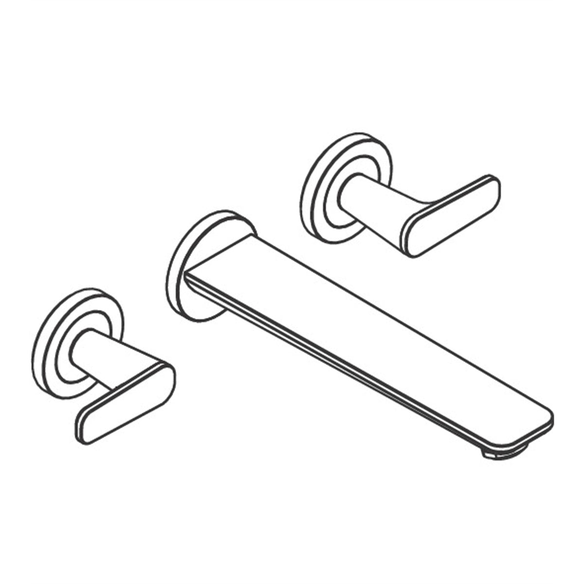 AXOR-Citterio-C-3-hole-bath-mixer-for-concealed-installation-wall-mounted-cubic-cut-49483-technical-03