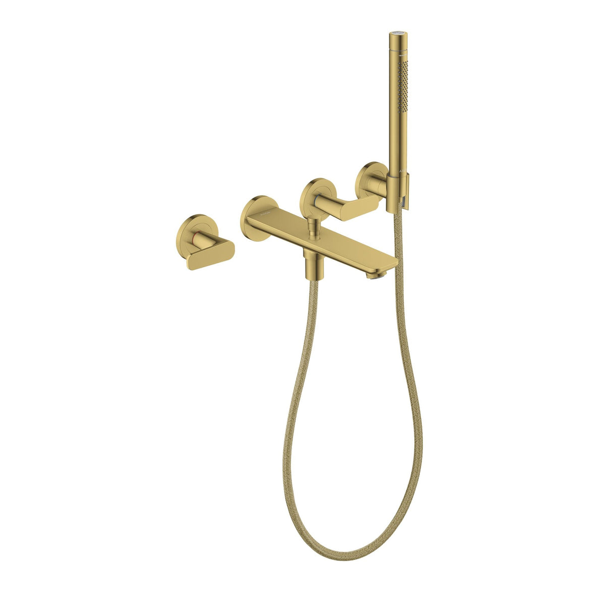 AXOR-Citterio-C-3-hole-bath-mixer-for-concealed-installation-wall-mounted-with-hand-shower-Polished-Gold-Optic-49480990