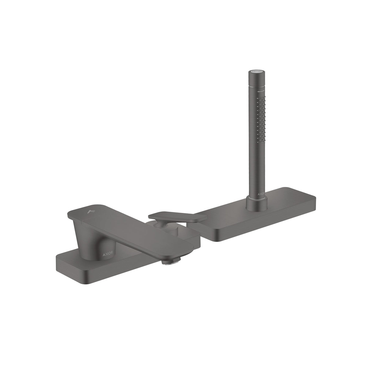 AXOR-Citterio-C-3-hole-rim-mounted-single-lever-bath-mixer-with-sBox-Brushed-Black-Chrome-49430340