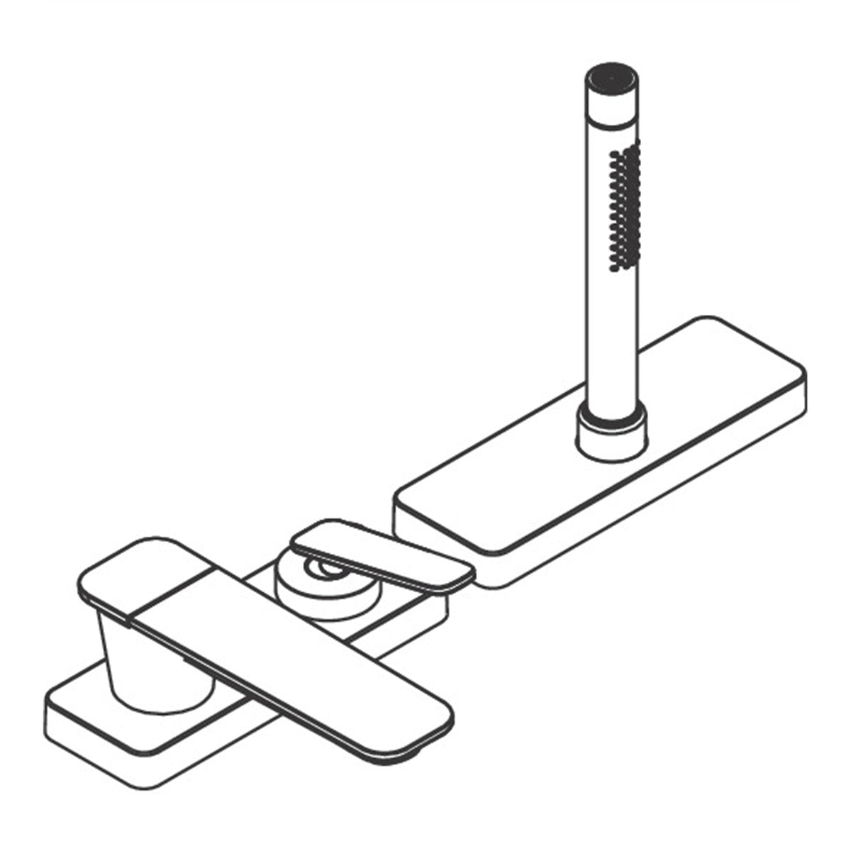 AXOR-Citterio-C-3-hole-rim-mounted-single-lever-bath-mixer-with-sBox-cubic-cut-49431-technical-03