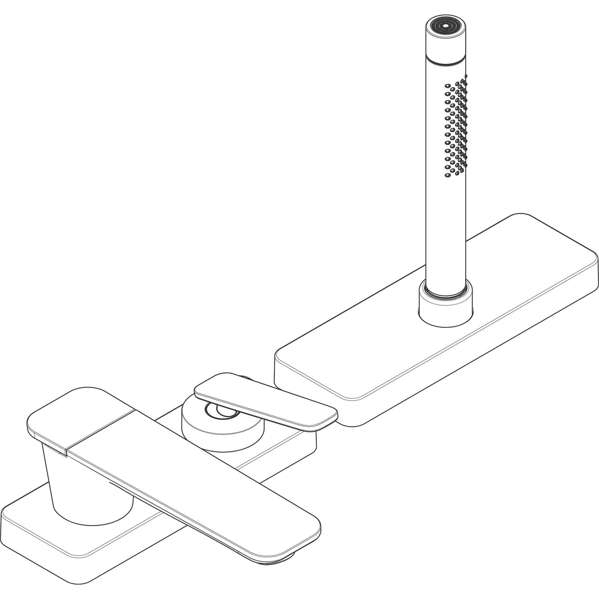 AXOR-Citterio-C-3-hole-rim-mounted-single-lever-bath-mixer-with-sBox-cubic-cut-49431-technical-04