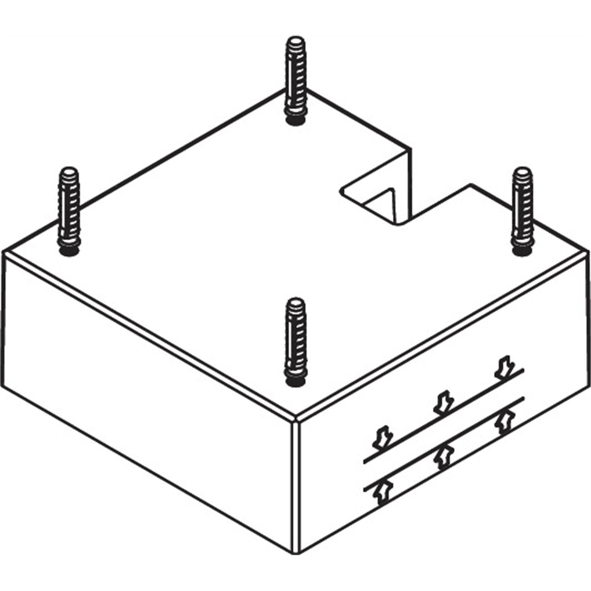 AXOR-Citterio-C-Basic-set-for-overhead-shower-ceiling-26039-technical-01