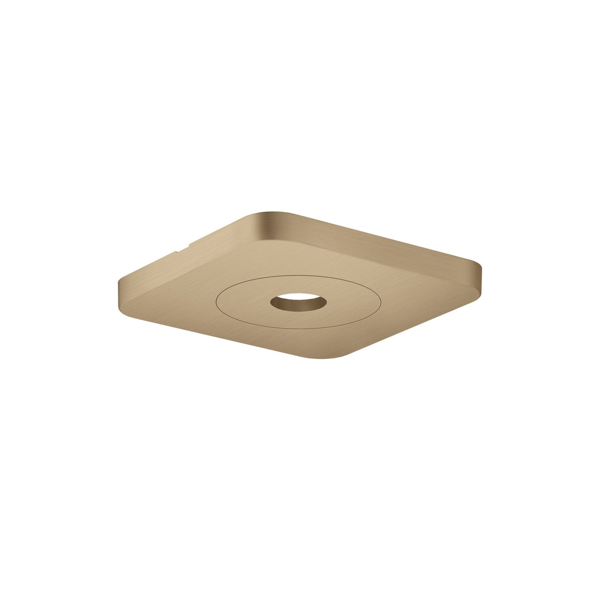 AXOR-Citterio-C-Ceiling-escutcheon-120-120-softsquare-Brushed-Bronze-28802140