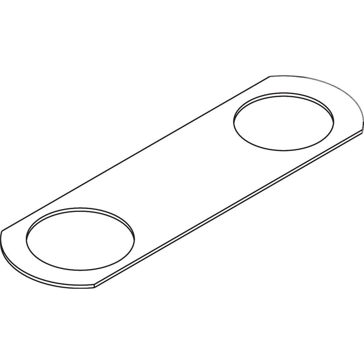 AXOR-Citterio-C-Installation-plate-Chrome-49449000