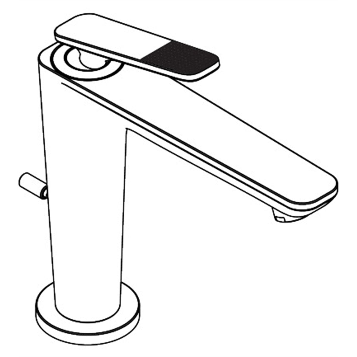 AXOR-Citterio-C-Single-lever-basin-mixer-125-with-CoolStart-and-pop-up-waste-set-cubic-cut-49031-technical-02