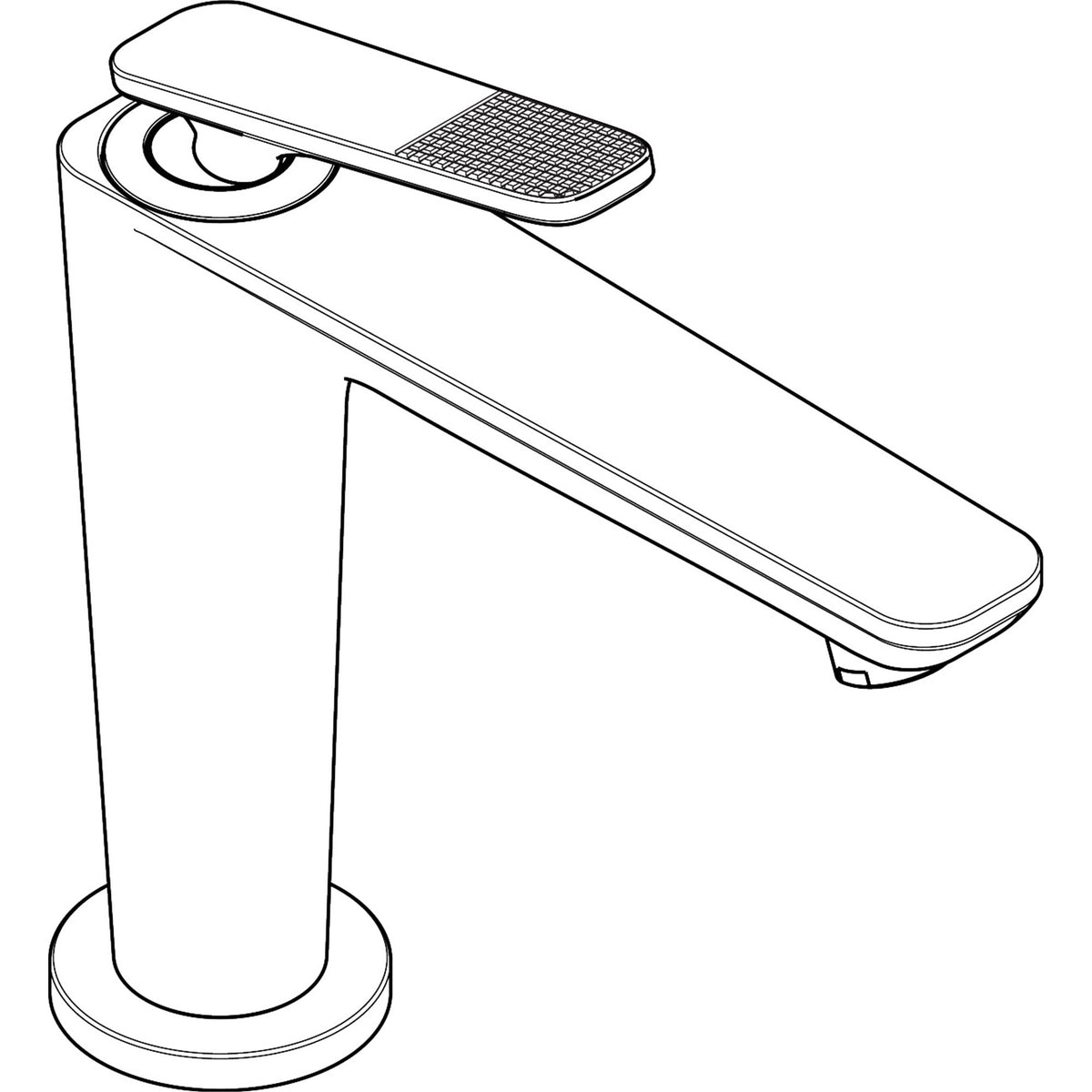 AXOR-Citterio-C-Single-lever-basin-mixer-125-with-CoolStart-and-waste-set-cubic-cut-49041-technical-03