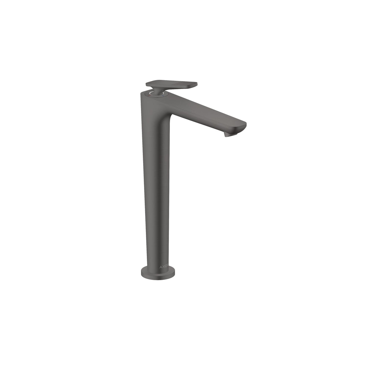 AXOR-Citterio-C-Single-lever-basin-mixer-250-with-CoolStart-and-waste-set-cubic-cut-Brushed-Black-Chrome-49051340