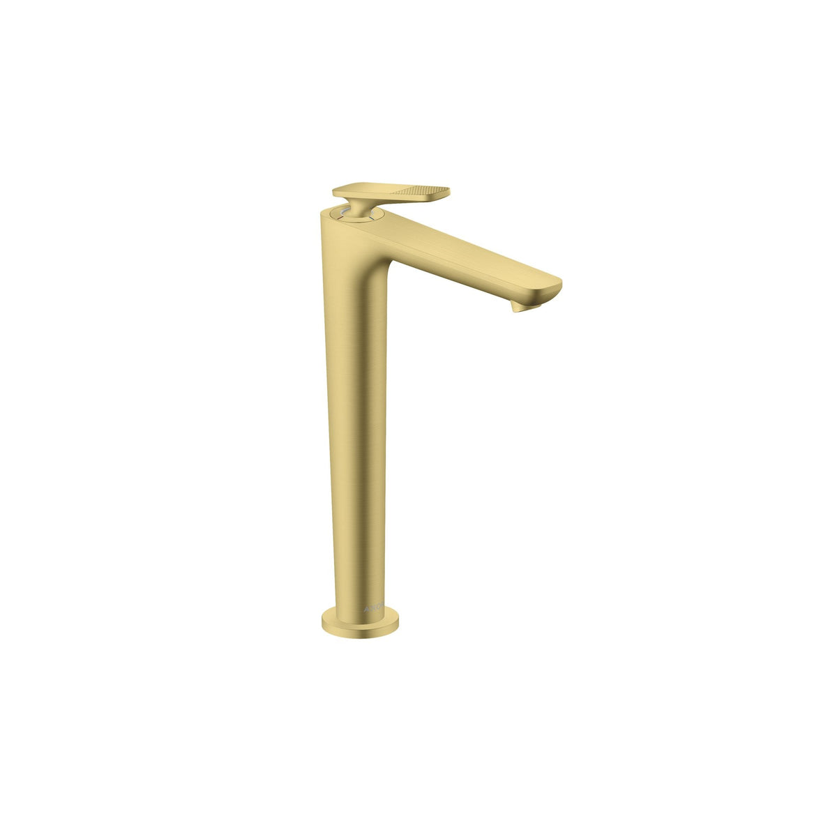 AXOR-Citterio-C-Single-lever-basin-mixer-250-with-CoolStart-and-waste-set-cubic-cut-Brushed-Brass-49051950