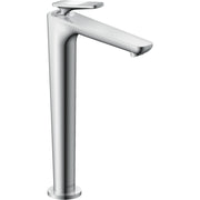 AXOR-Citterio-C-Single-lever-basin-mixer-250-with-CoolStart-and-waste-set-cubic-cut-Chrome-49051000