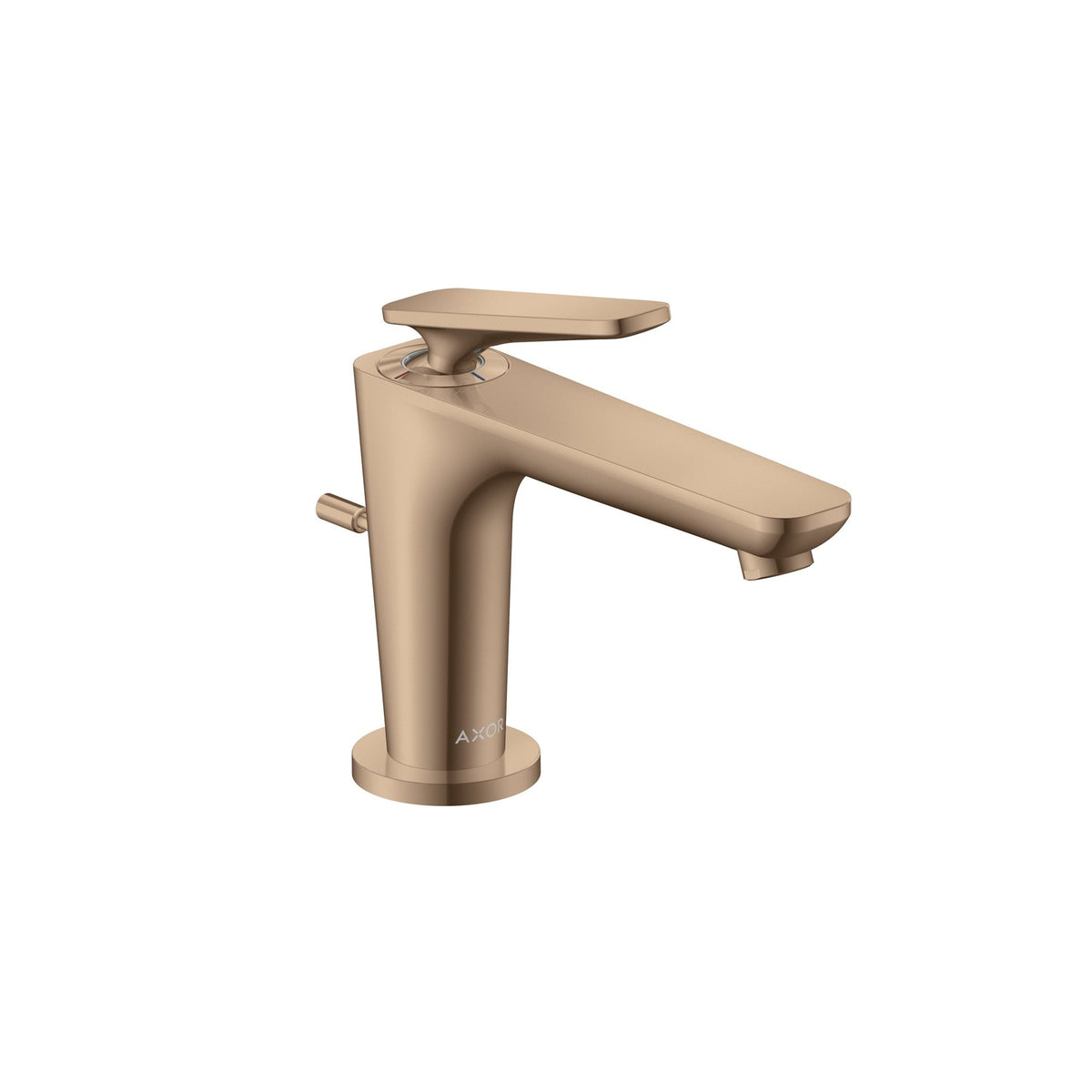 AXOR-Citterio-C-Single-lever-basin-mixer-90-with-CoolStart-for-hand-washbasins-and-pop-up-waste-set-Polished-Red-Gold-49010300