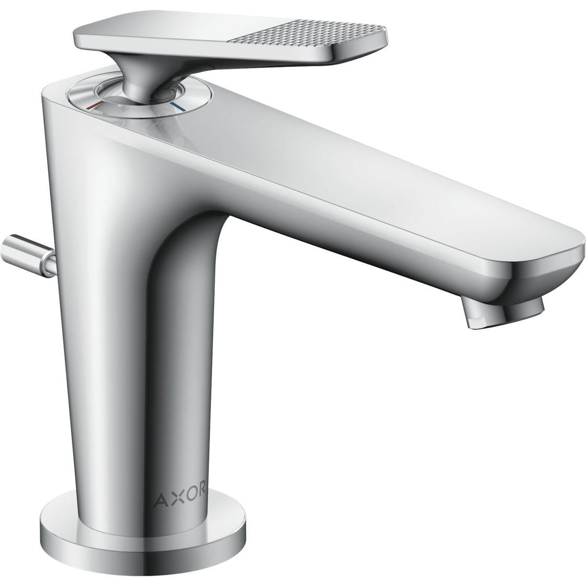 AXOR-Citterio-C-Single-lever-basin-mixer-90-with-CoolStart-for-hand-washbasins-and-pop-up-waste-set-cubic-cut-Chrome-49011000
