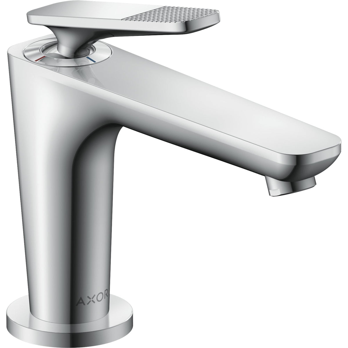 AXOR-Citterio-C-Single-lever-basin-mixer-90-with-CoolStart-for-hand-washbasins-and-waste-set-cubic-cut-Chrome-49021000