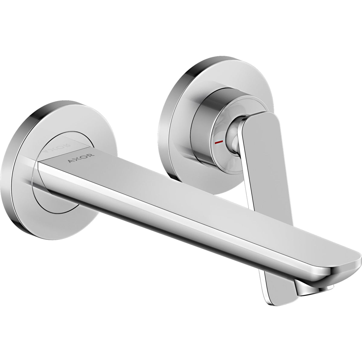 AXOR-Citterio-C-Single-lever-basin-mixer-for-concealed-installation-wall-mounted-with-spout-195-mm-Chrome-49110000