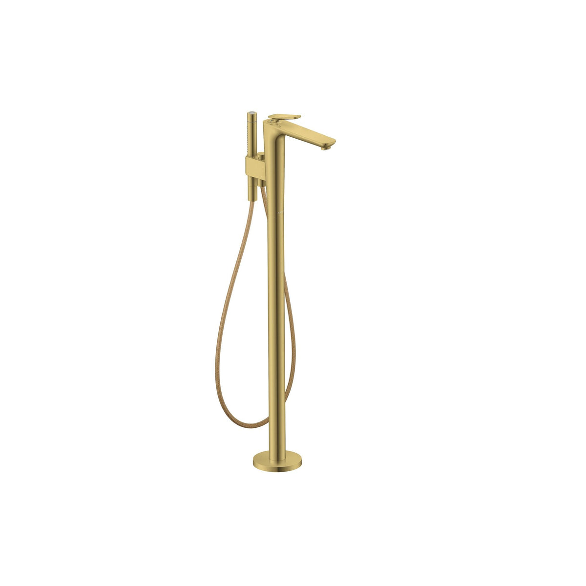 AXOR-Citterio-C-Single-lever-bath-mixer-floor-standing-Polished-Gold-Optic-49440990