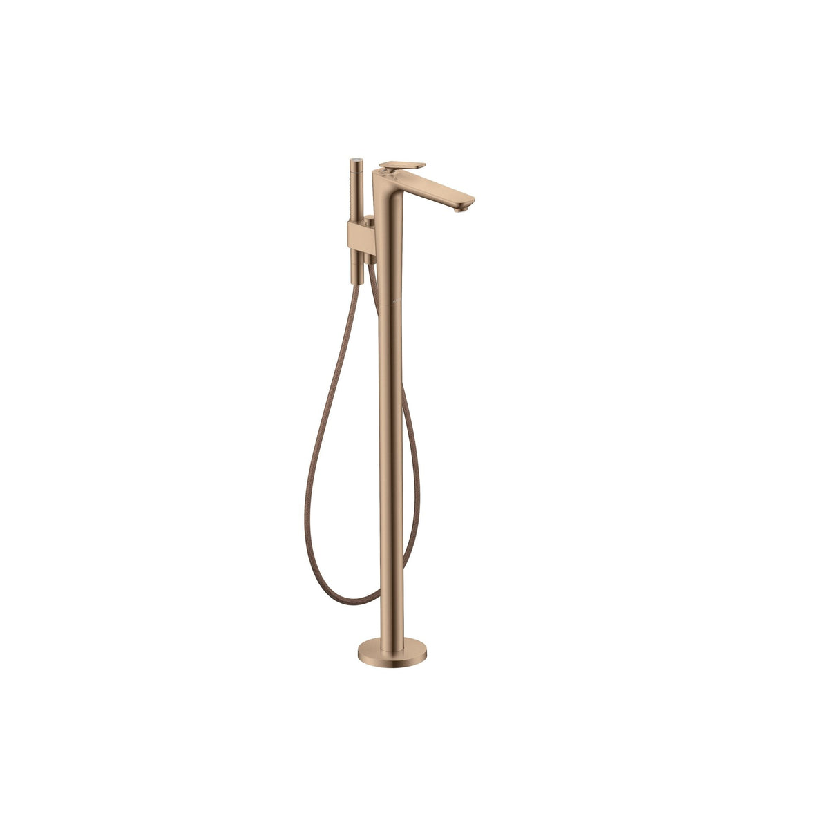 AXOR-Citterio-C-Single-lever-bath-mixer-floor-standing-Polished-Red-Gold-49440300