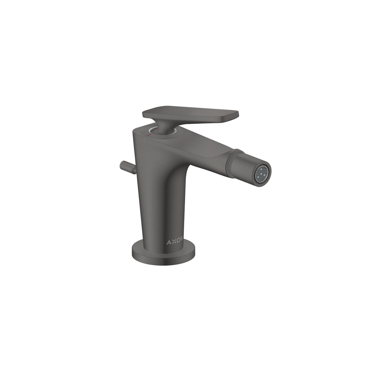 AXOR-Citterio-C-Single-lever-bidet-mixer-with-pop-up-waste-set-Brushed-Black-Chrome-49210340