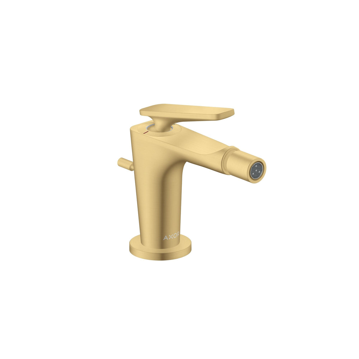 AXOR-Citterio-C-Single-lever-bidet-mixer-with-pop-up-waste-set-Brushed-Gold-Optic-49210250