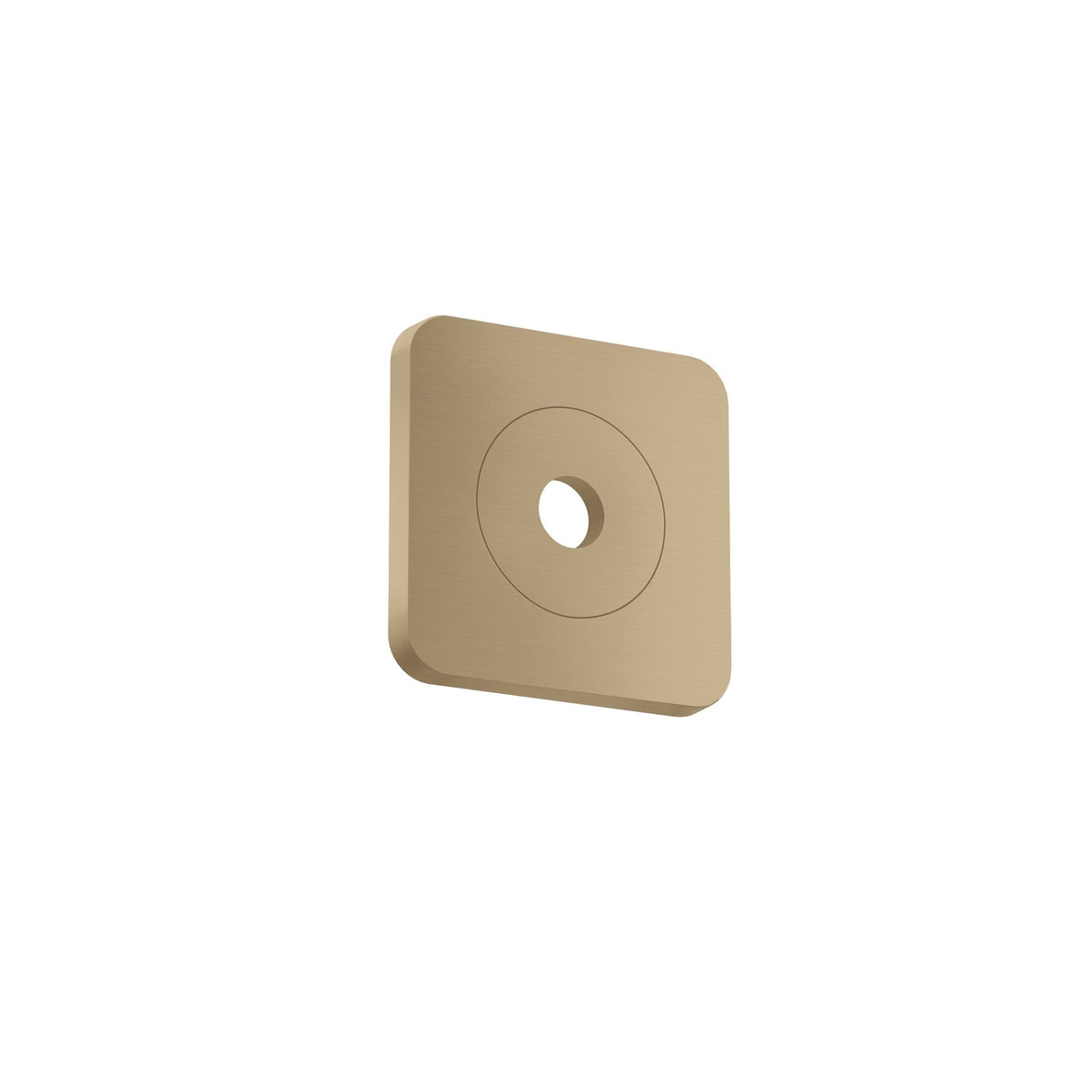 AXOR-Citterio-C-Wall-escutcheon-120-120-softsquare-Brushed-Bronze-28801140