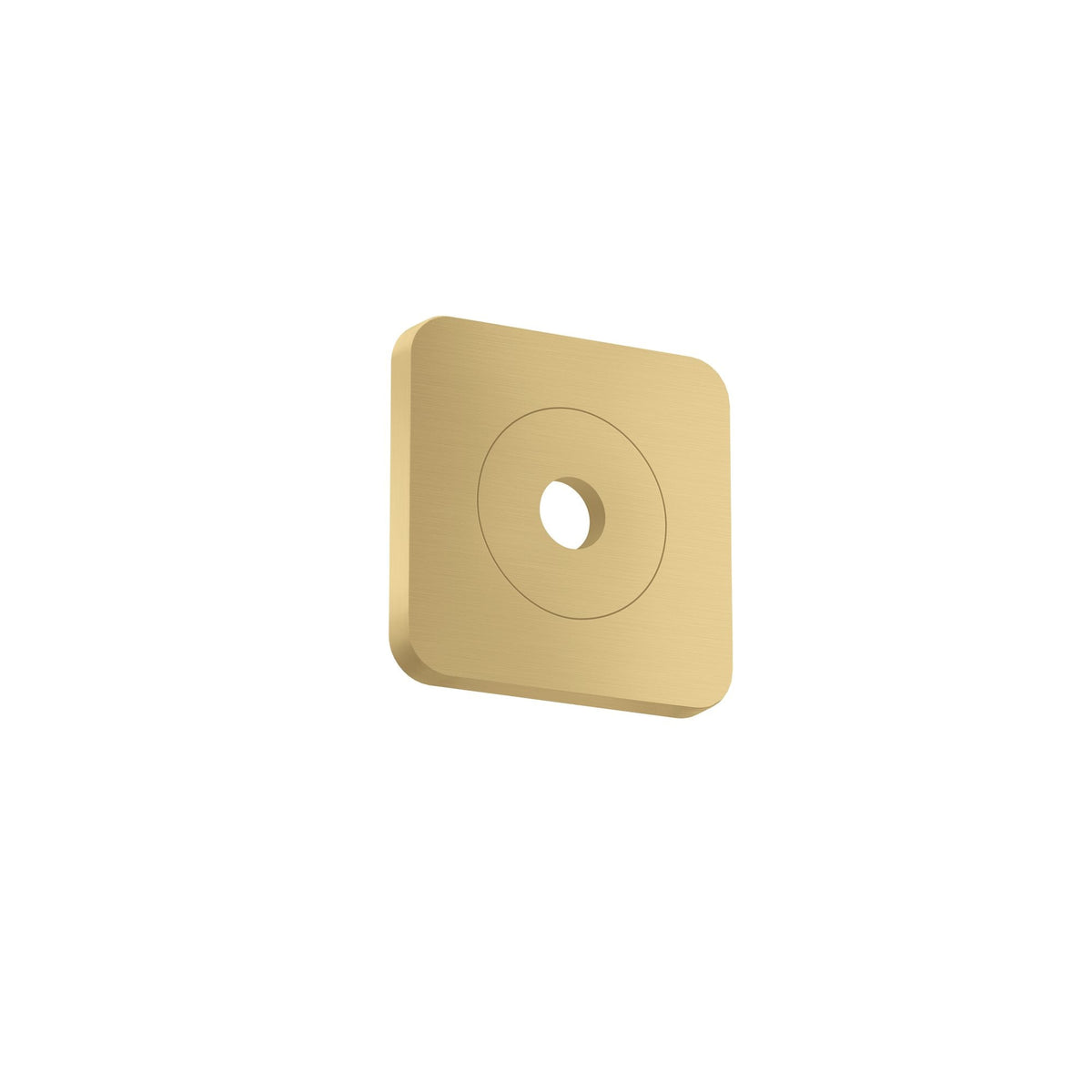 AXOR-Citterio-C-Wall-escutcheon-120-120-softsquare-Brushed-Gold-Optic-28801250