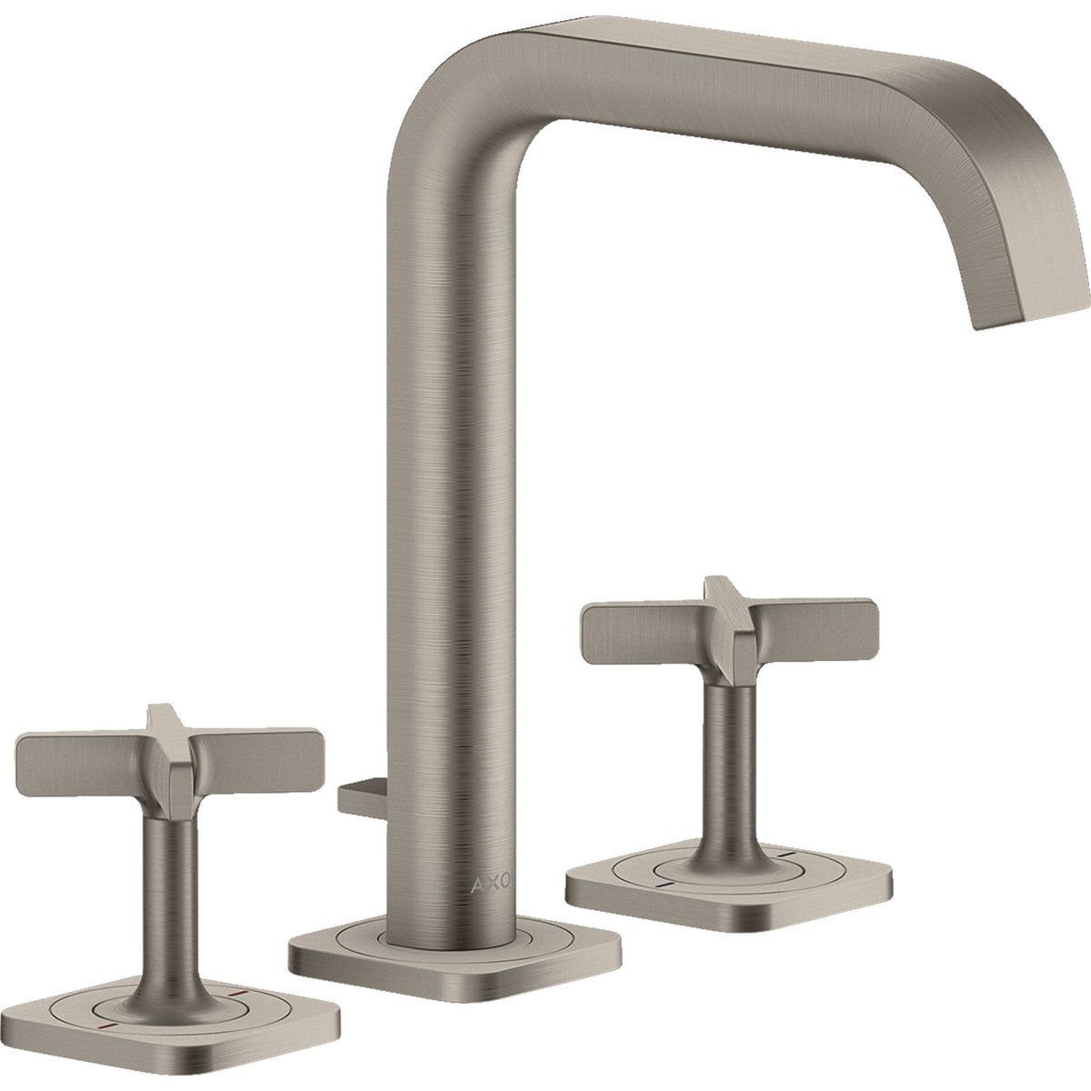 AXOR-Citterio-E-3-hole-basin-mixer-170-with-escutcheons-and-pop-up-waste-set-Stainless-Steel-Optic-36108800