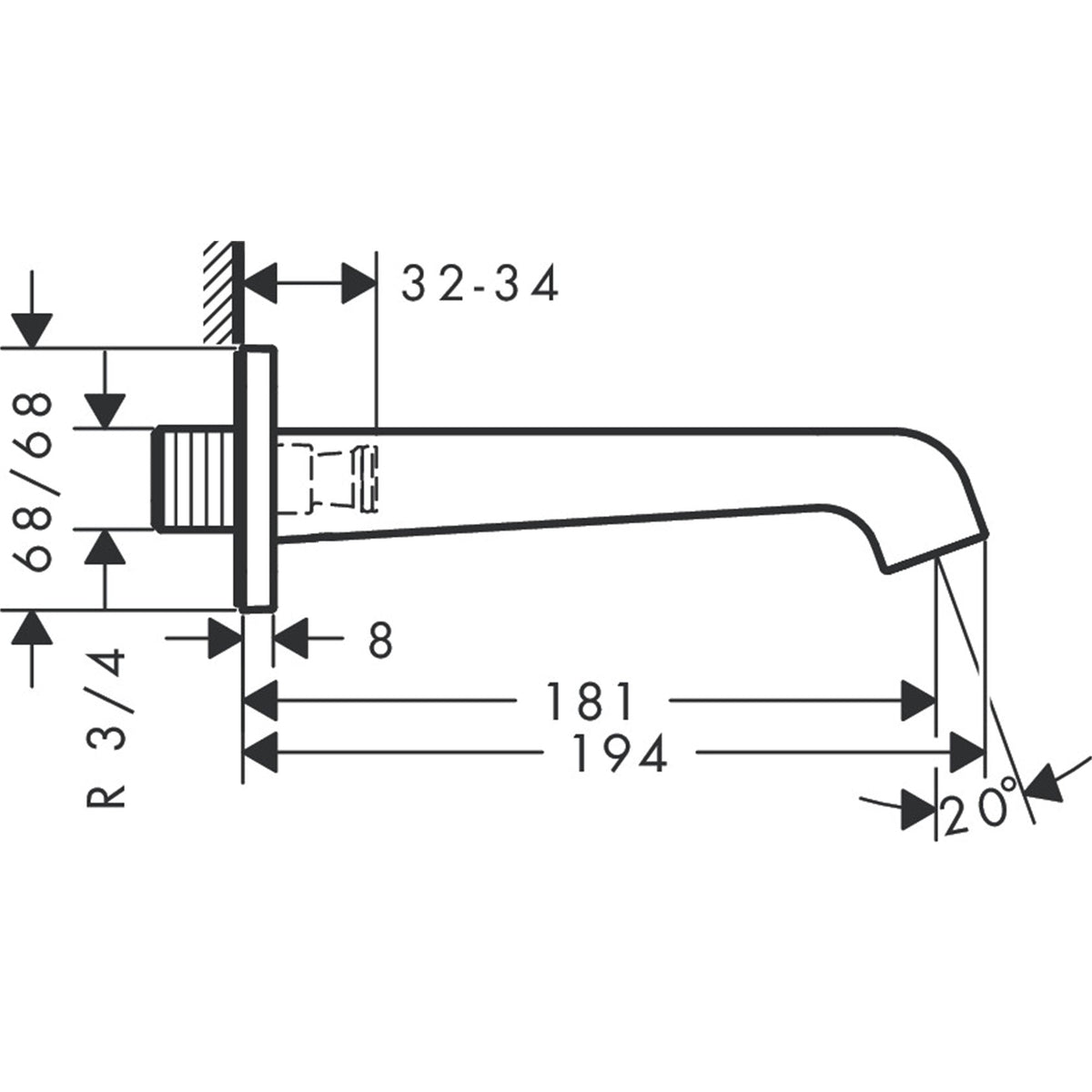 AXOR-Citterio-E-Bath-spout-36425-technical-02
