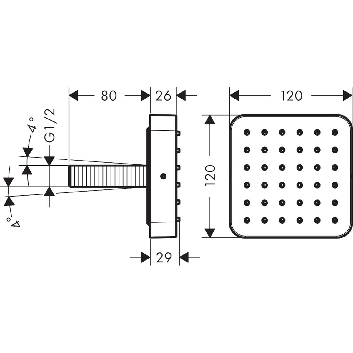 AXOR-Citterio-E-Shower-module-120-120-for-concealed-installation-softsquare-36822-technical-02