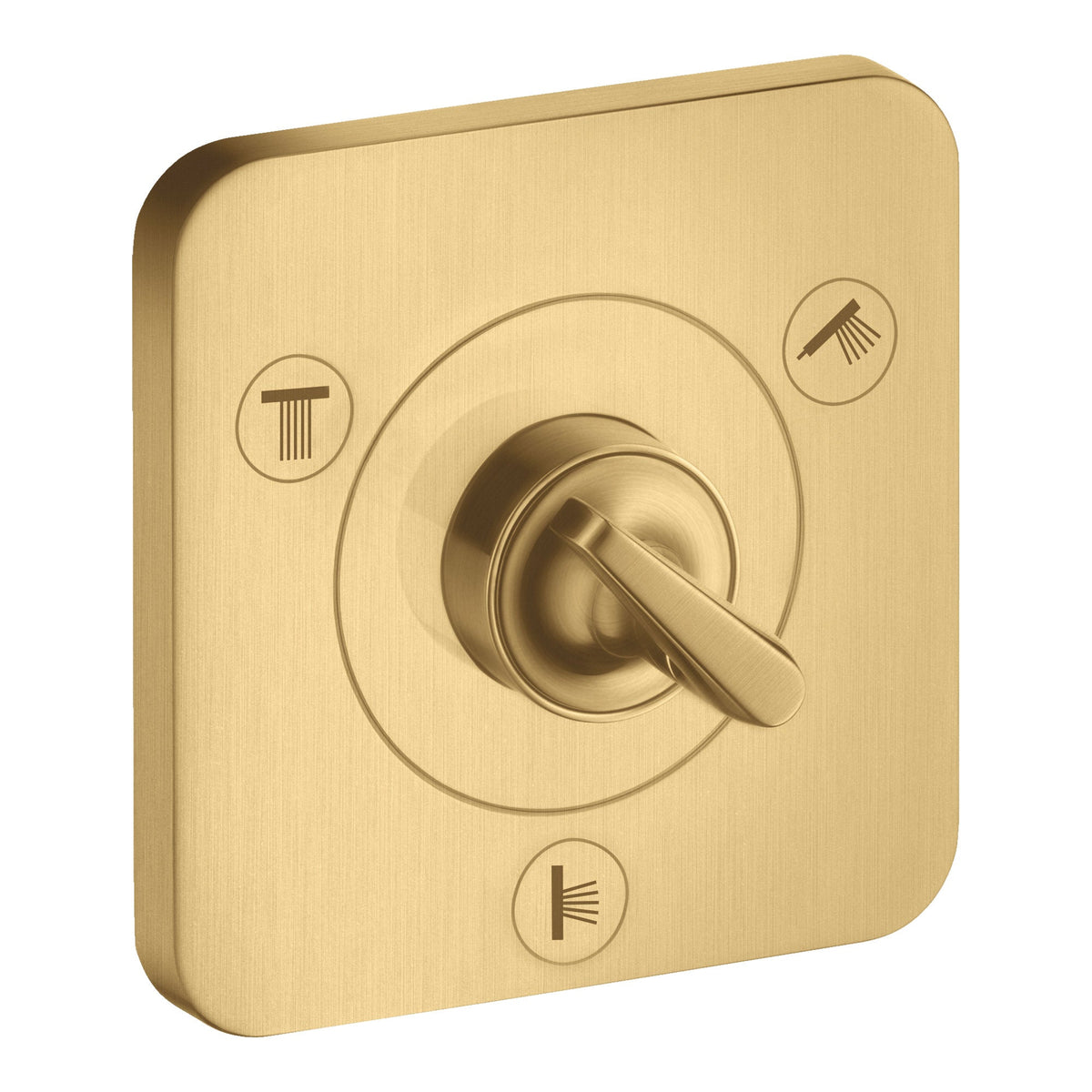 AXOR Citterio E Shut off  diverter valve Trio  Quattro 120 120 for concealed installation 36772 36772250.jpg