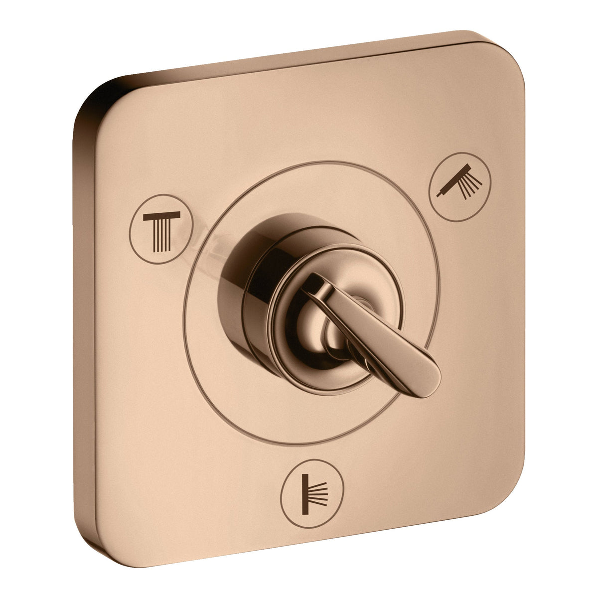 AXOR Citterio E Shut off  diverter valve Trio  Quattro 120 120 for concealed installation 36772 36772300.jpg