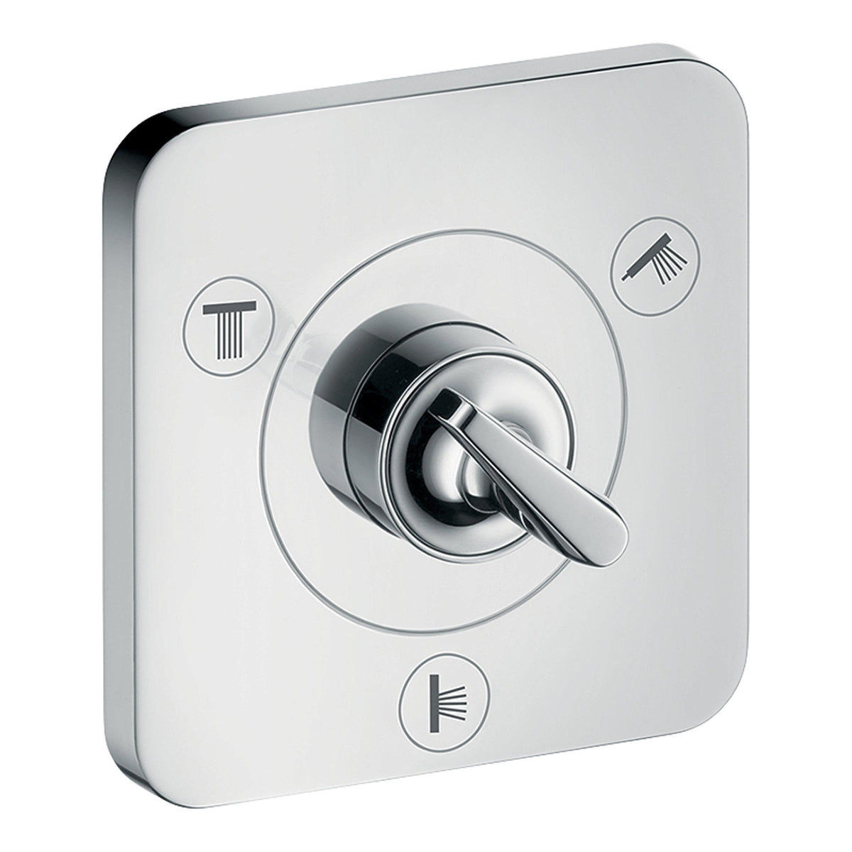AXOR Citterio E Shut off  diverter valve Trio  Quattro 120 120 for concealed installation 36772 36772800.jpg