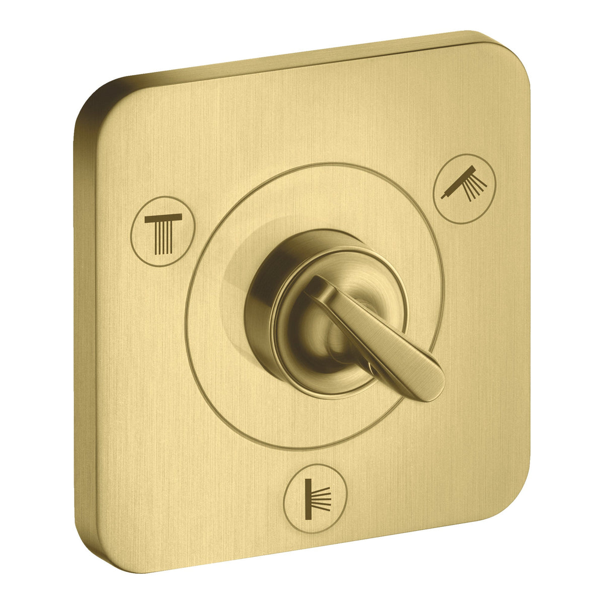 AXOR Citterio E Shut off  diverter valve Trio  Quattro 120 120 for concealed installation 36772 36772950.jpg