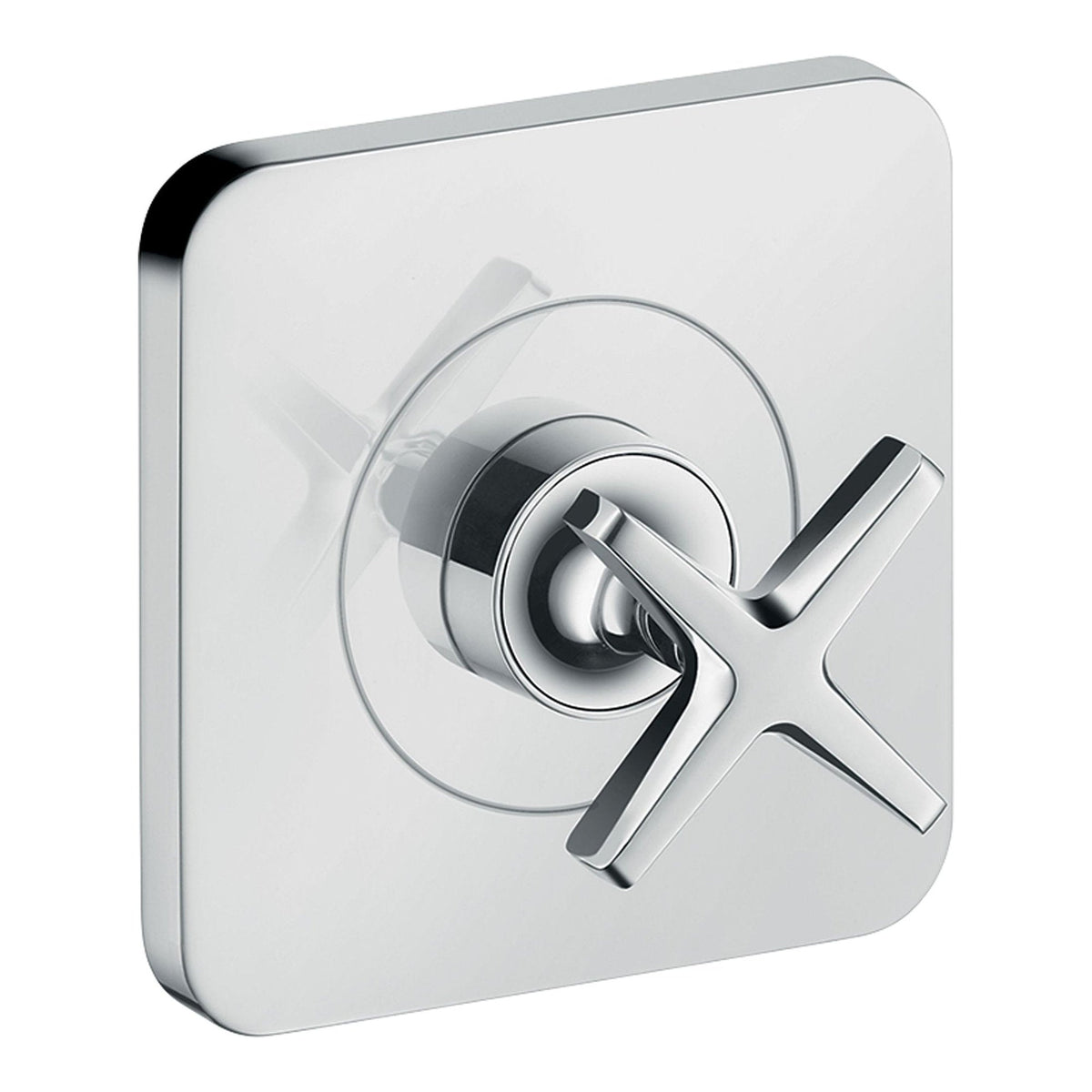 AXOR Citterio E Shut off valve 120 120 for concealed installation Chrome 36771000