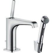 AXOR-Citterio-E-Single-lever-basin-mixer-130-with-bidette-hand-shower-and-shower-hose-1-60-m-Chrome-36130000