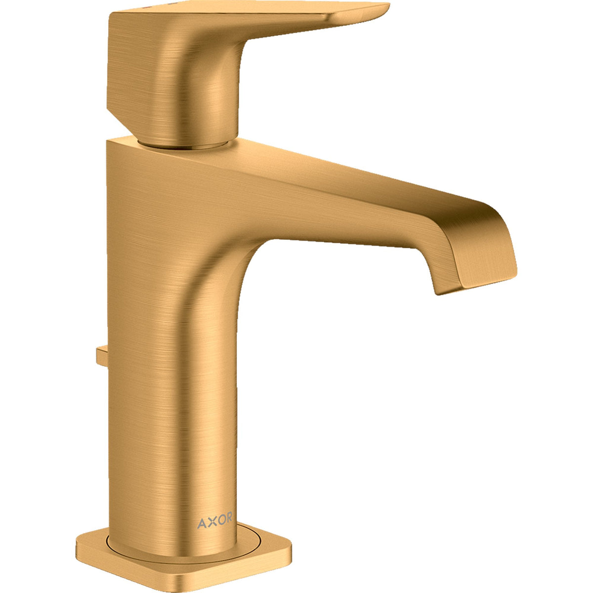 AXOR-Citterio-E-Single-lever-basin-mixer-130-with-lever-handle-and-pop-up-waste-set-Brushed-Gold-Optic-36110250
