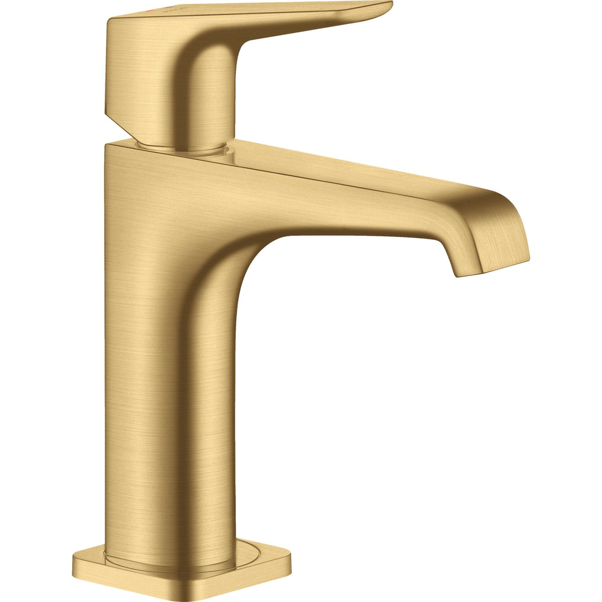 AXOR-Citterio-E-Single-lever-basin-mixer-130-with-lever-handle-and-waste-set-Brushed-Gold-Optic-36111250