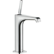AXOR-Citterio-E-Single-lever-basin-mixer-190-with-pin-handle-for-wash-bowls-with-waste-set-Chrome-36103000