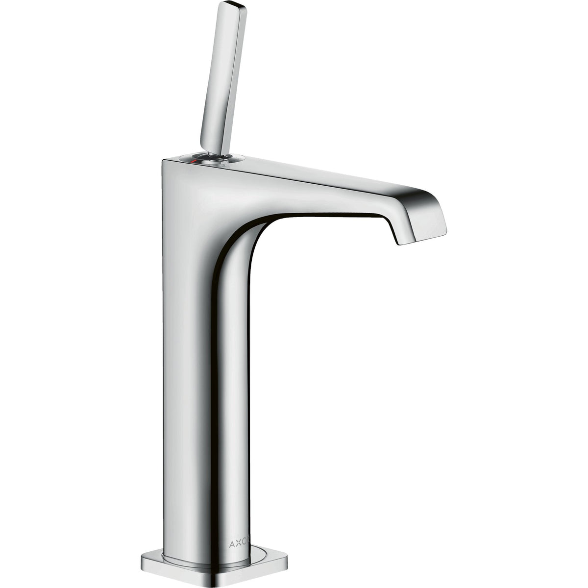 AXOR-Citterio-E-Single-lever-basin-mixer-190-with-pin-handle-for-wash-bowls-with-waste-set-Chrome-36103000