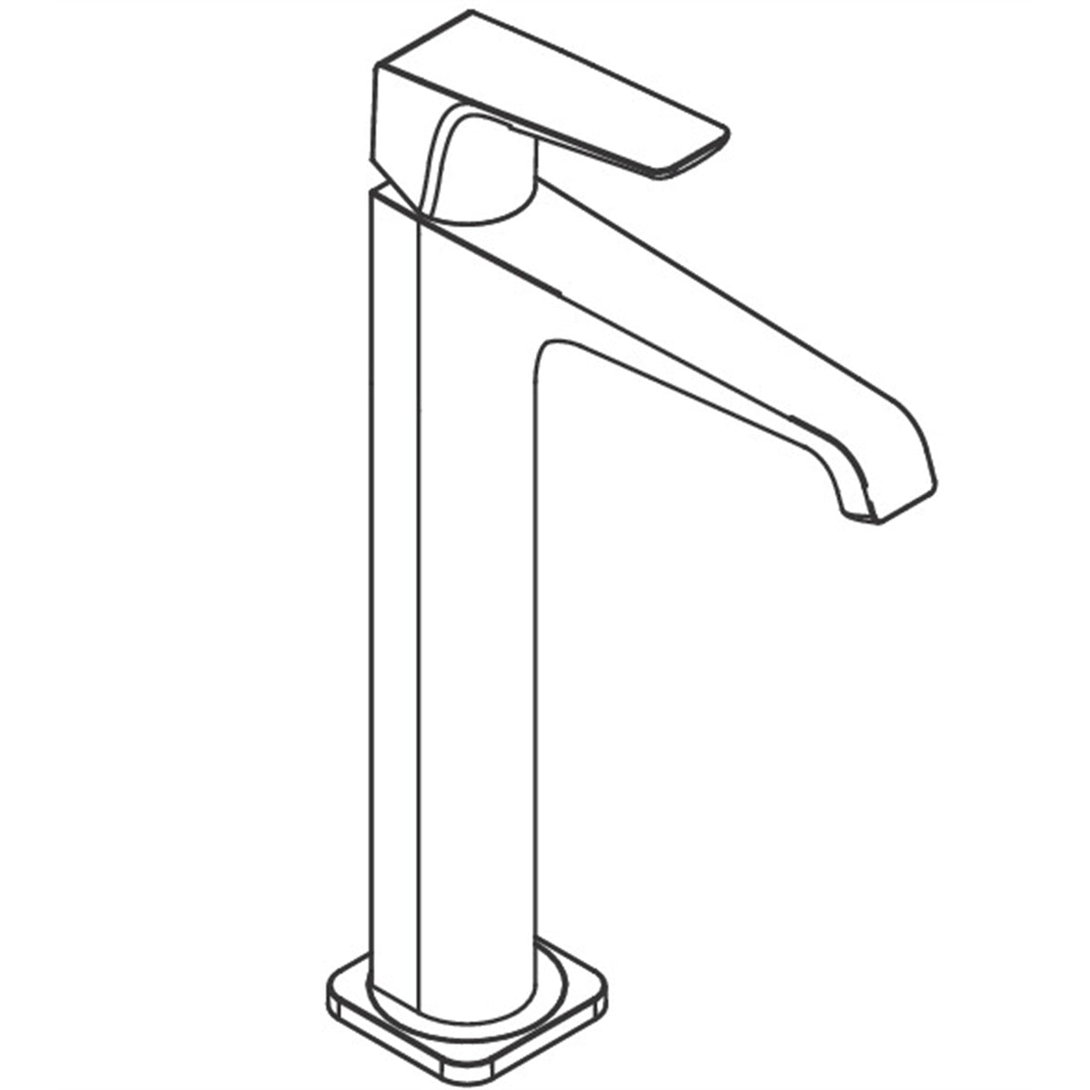 AXOR-Citterio-E-Single-lever-basin-mixer-250-with-lever-handle-for-wash-bowls-with-waste-set-36113-technical-03
