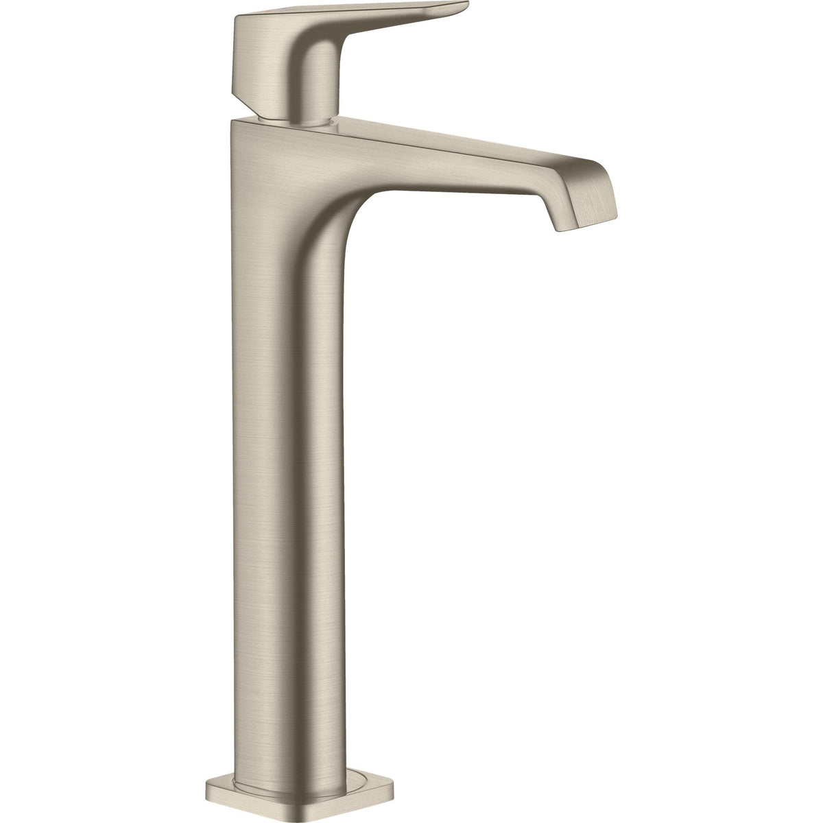 AXOR-Citterio-E-Single-lever-basin-mixer-250-with-lever-handle-for-wash-bowls-with-waste-set-Brushed-Nickel-36113820
