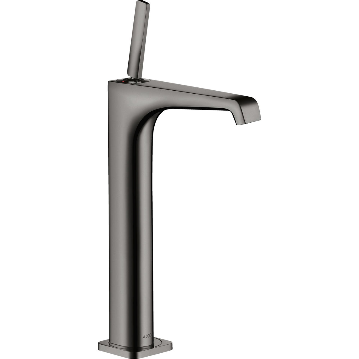 AXOR-Citterio-E-Single-lever-basin-mixer-250-with-pin-handle-for-wash-bowls-with-waste-set-Polished-Black-Chrome-36104330