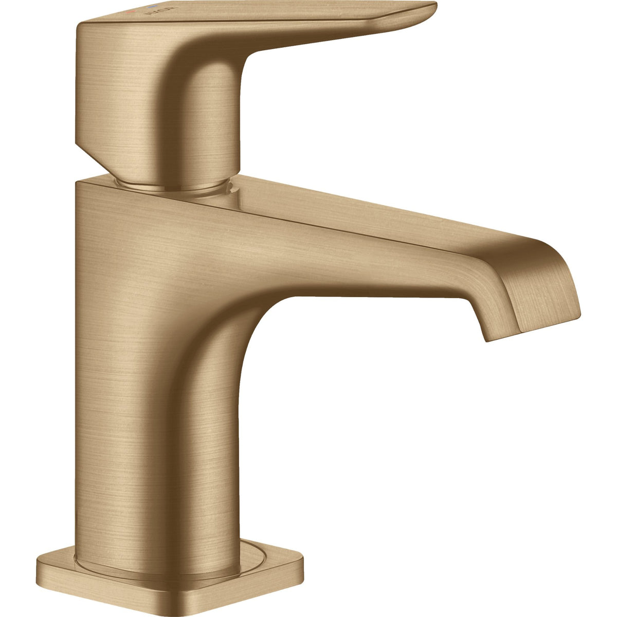 AXOR-Citterio-E-Single-lever-basin-mixer-90-with-lever-handle-for-hand-wash-basins-with-waste-set-Brushed-Bronze-36112140