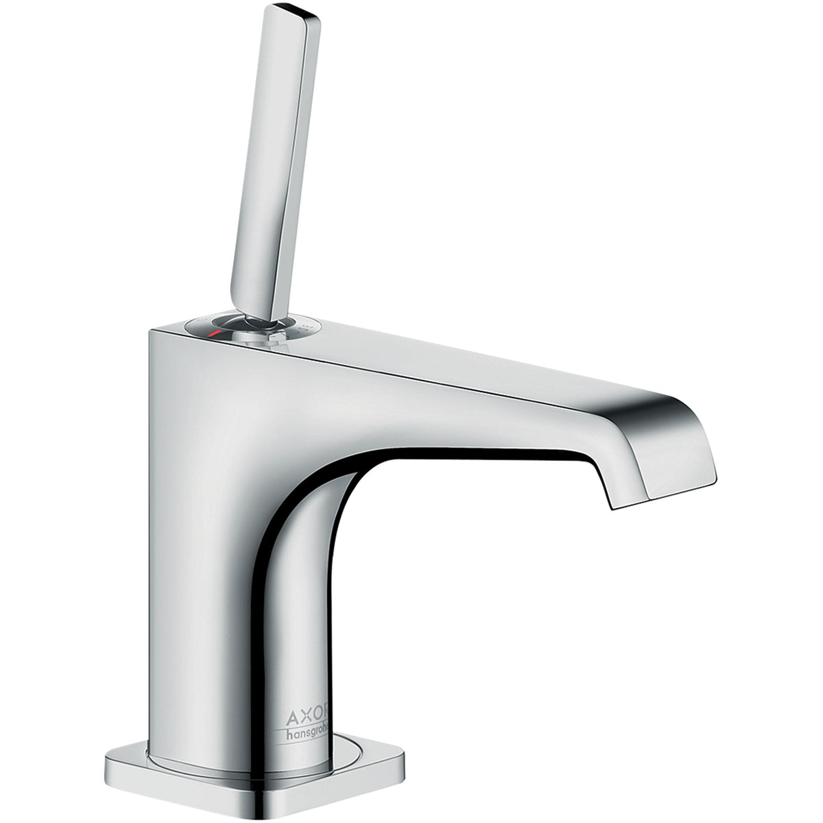 AXOR-Citterio-E-Single-lever-basin-mixer-90-with-pin-handle-for-hand-wash-basins-with-waste-set-Chrome-36102000