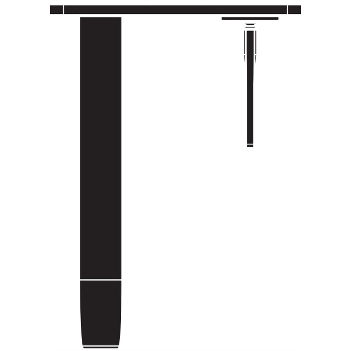 AXOR-Citterio-E-Single-lever-basin-mixer-for-concealed-installation-wall-mounted-with-pin-handle-spout-221-mm-and-plate-36114-technical-02