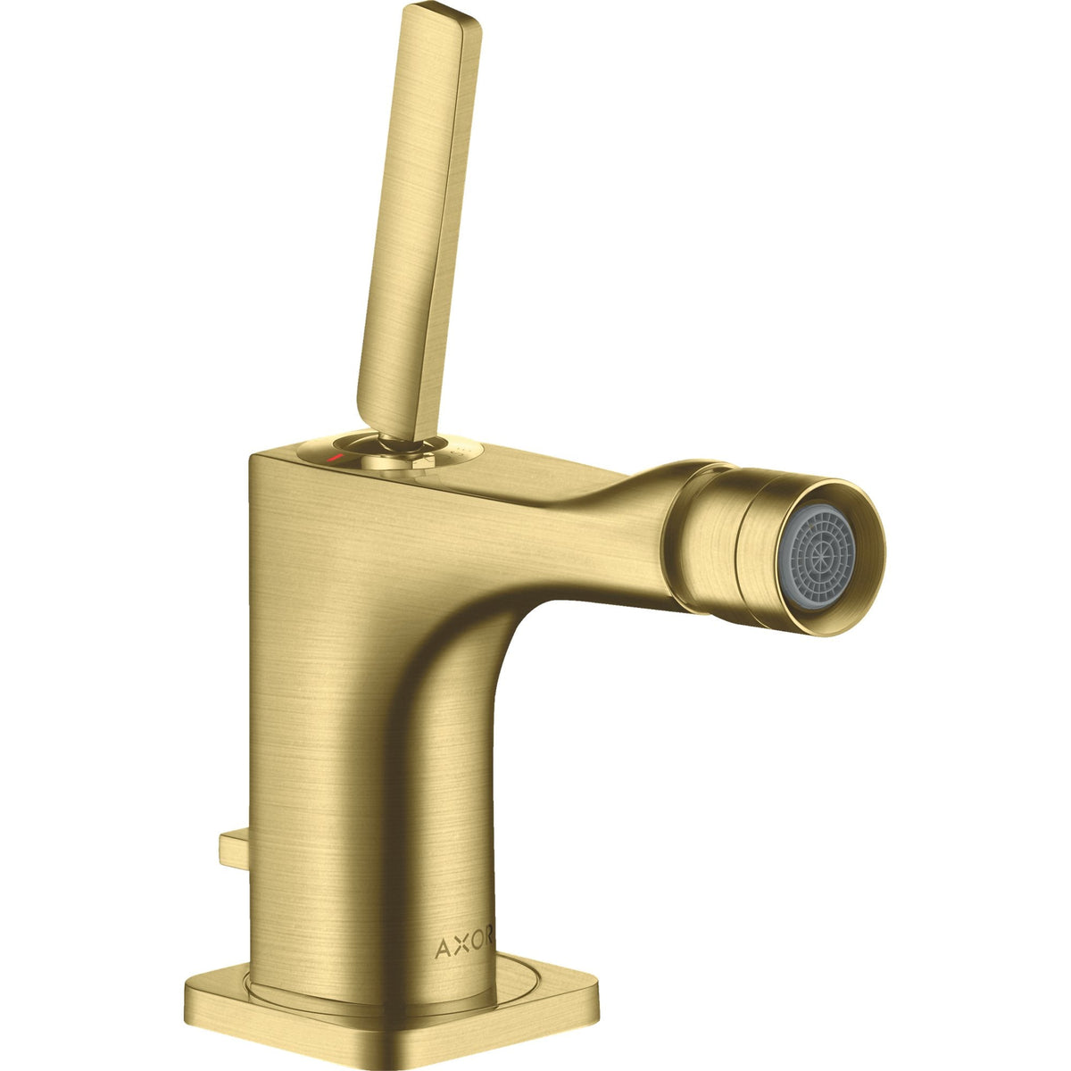 AXOR-Citterio-E-Single-lever-bidet-mixer-with-pin-handle-and-pop-up-waste-set-Brushed-Brass-36120950