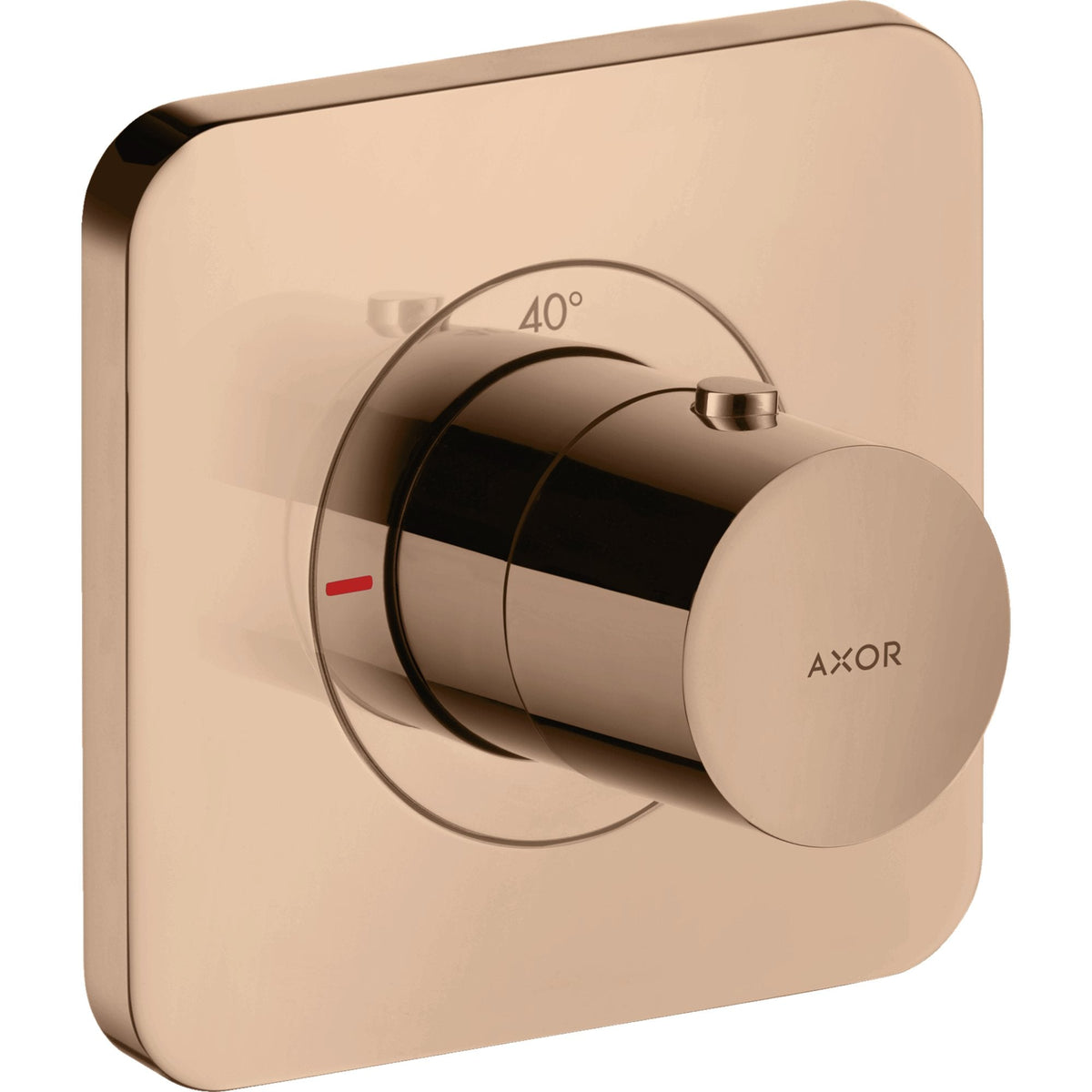 AXOR-Citterio-E-Thermostat-120-120-for-concealed-installation-Polished-Red-Gold-36702300