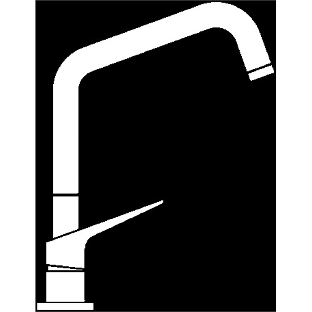 AXOR-Citterio-M-2-hole-single-lever-kitchen-mixer-240-with-swivel-spout-EcoSmart-34823-technical-03