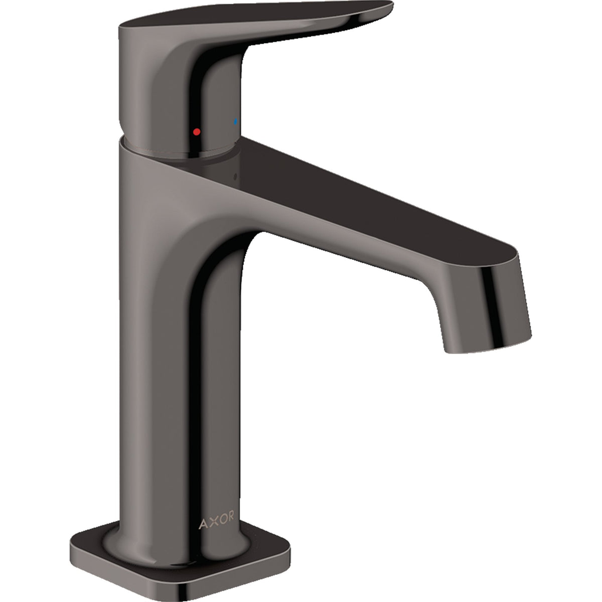 AXOR-Citterio-M-Single-lever-basin-mixer-100-with-pop-up-waste-set-Polished-Black-Chrome-34013330