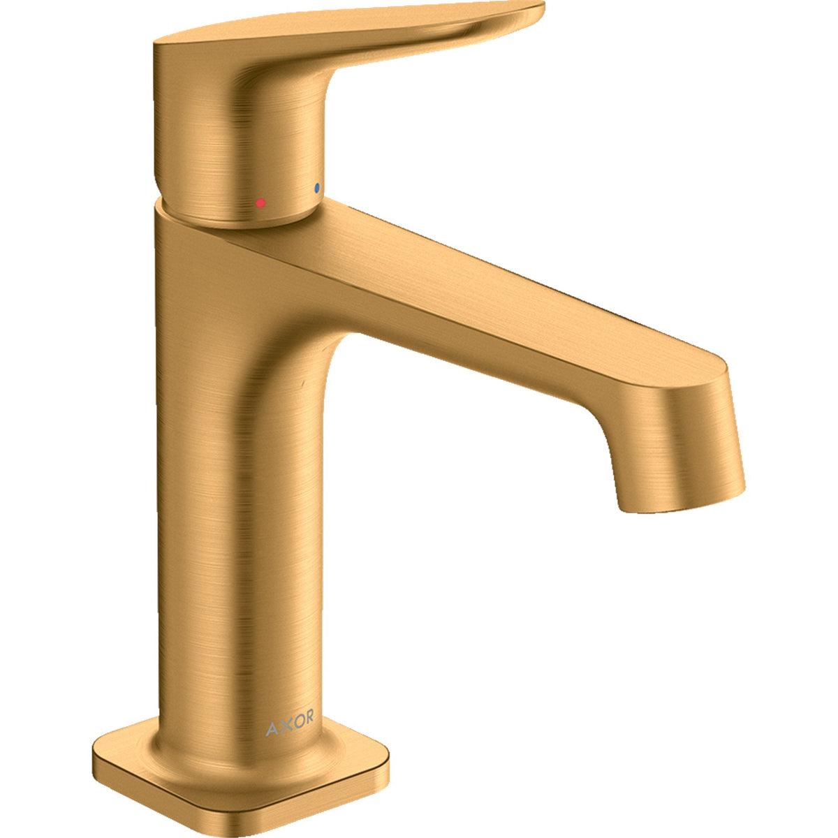 AXOR-Citterio-M-Single-lever-basin-mixer-100-with-waste-set-Brushed-Gold-Optic-34018250