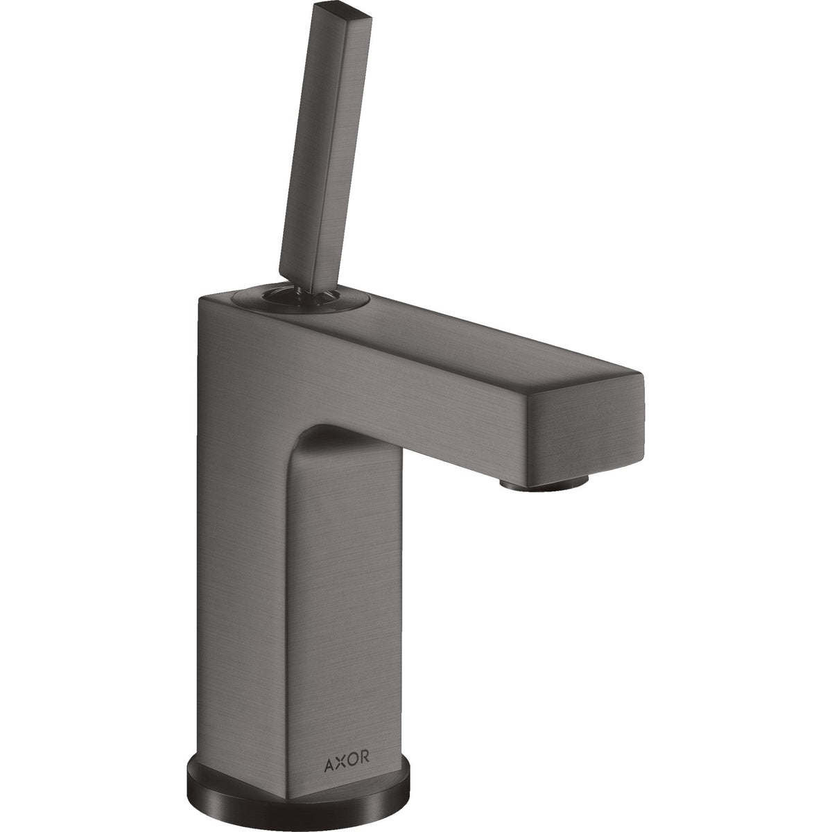 AXOR-Citterio-Single-lever-basin-mixer-110-with-pin-handle-and-waste-set-Brushed-Black-Chrome-39018340