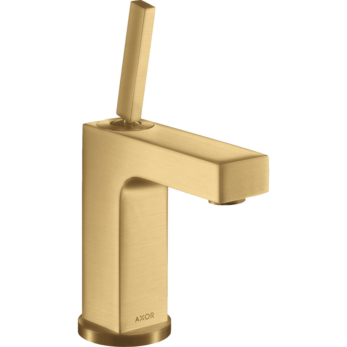 AXOR-Citterio-Single-lever-basin-mixer-110-with-pin-handle-and-waste-set-Brushed-Gold-Optic-39018250