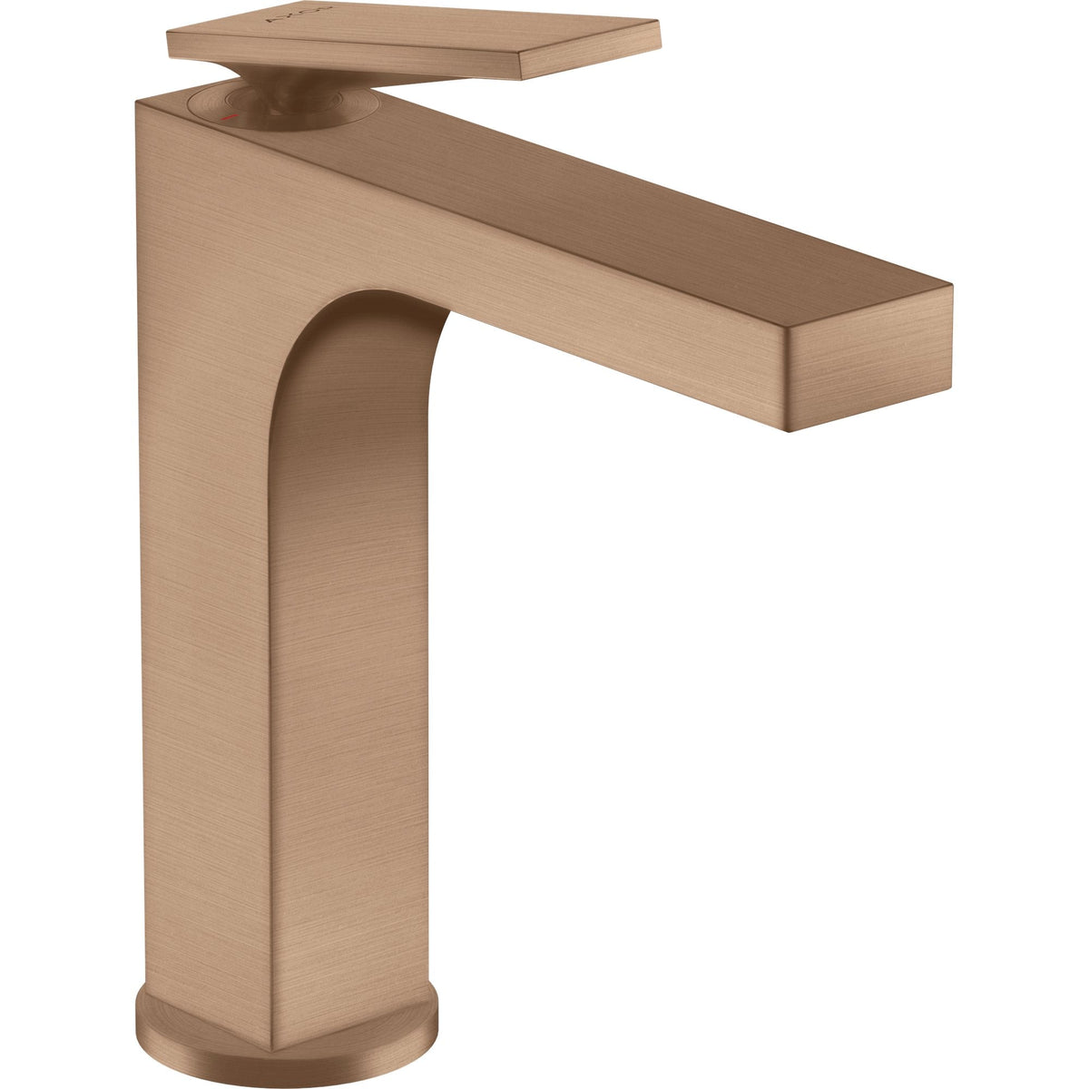 AXOR-Citterio-Single-lever-basin-mixer-160-with-lever-handle-and-pop-up-waste-set-Brushed-Red-Gold-39023310